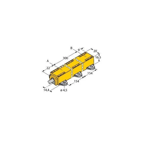 Turck Induktiver Linearwegsensor LI300P1-Q1 #1590759