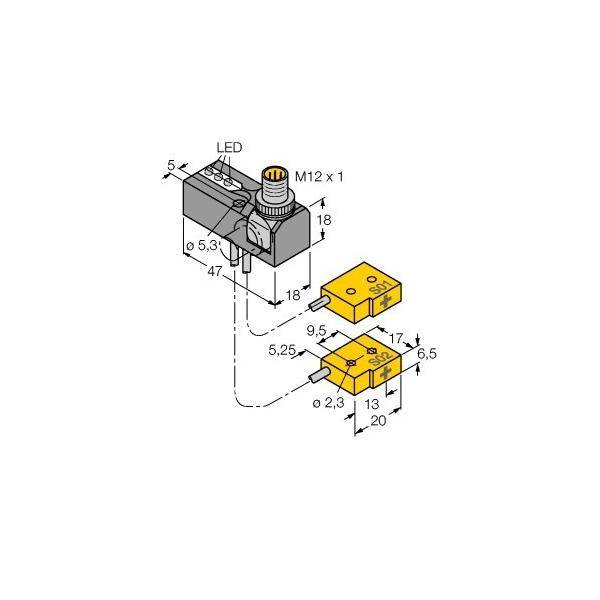 Turck Sensor NI2-Q6.5 #1650116