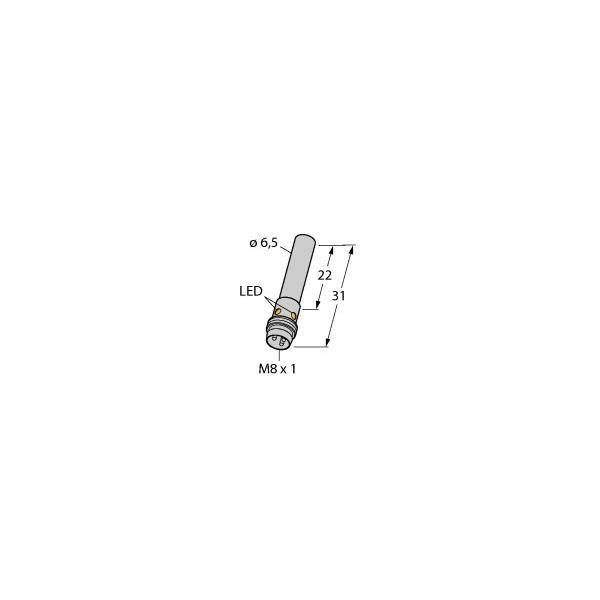 Turck Sensor BI2EH6.5KRP6XV1131