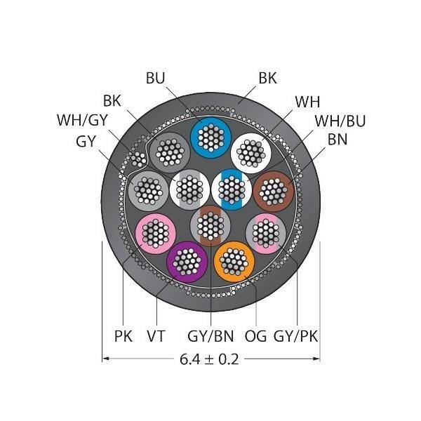 Turck Aktuator- u. Sensorleitung CABLE12X0 #6627966