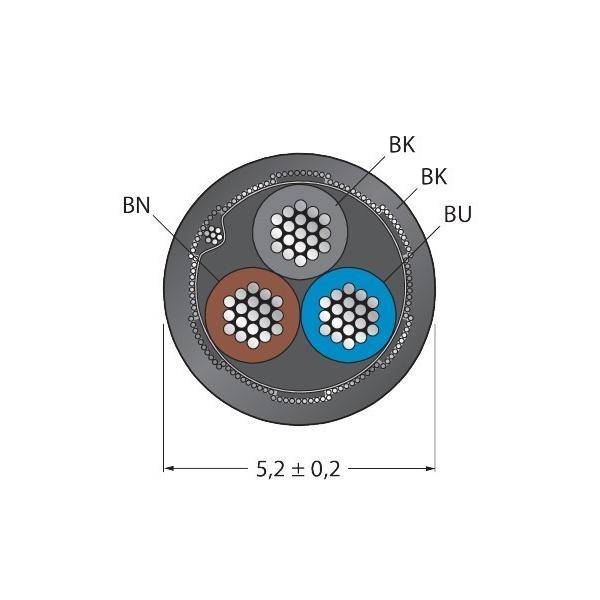 Turck Aktuator- u. Sensorleitung CABLE3X0.34 #6627968