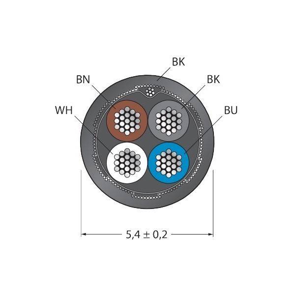 Turck Aktuator- u. Sensorleitung CABLE4X0.34 #6627970
