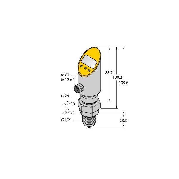 Turck Drucksensor PS100R-508 #6834048
