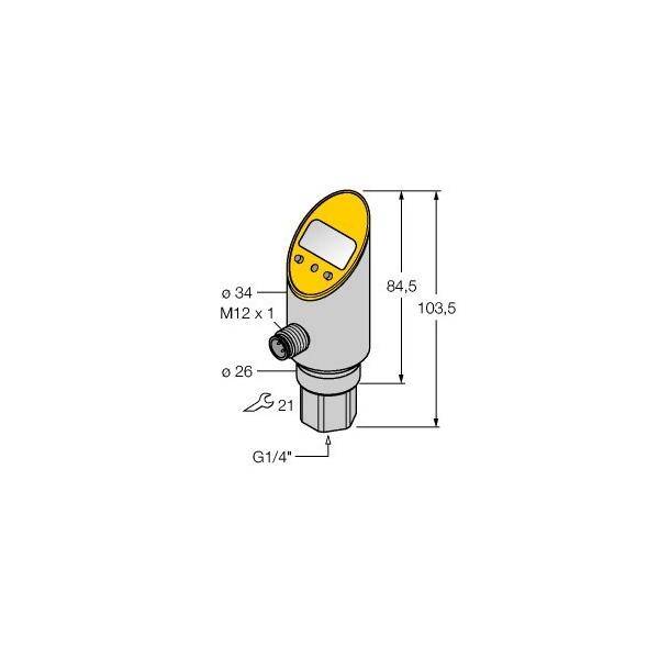 Turck Drucksensor PS003V3012UPN8XH1141
