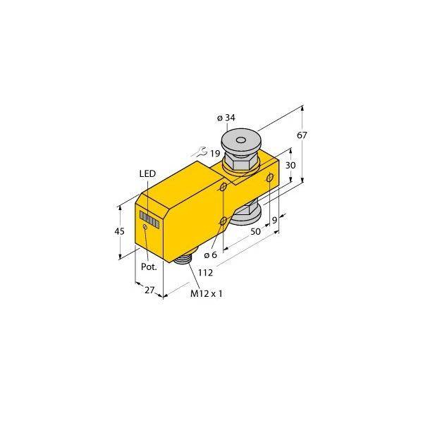 Turck Inline-Sensor FCI34D10A4PARXH1140