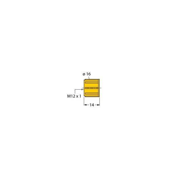 Turck M12x1 Verschlusskappen VK-M12 #6999025