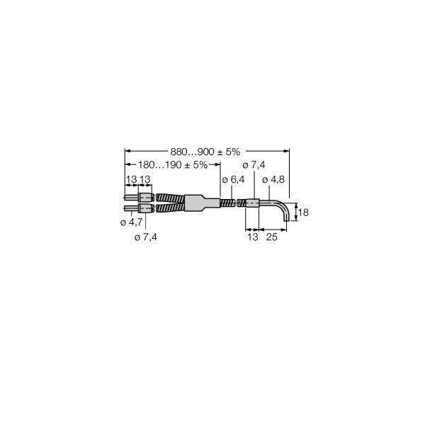 Turck Glas-Lichtleiter BA23S