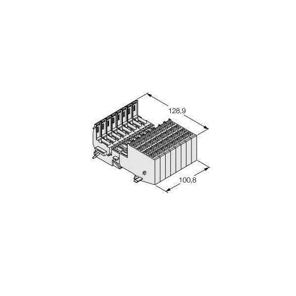 Turck Basismodul BL20-B4T-SBBC