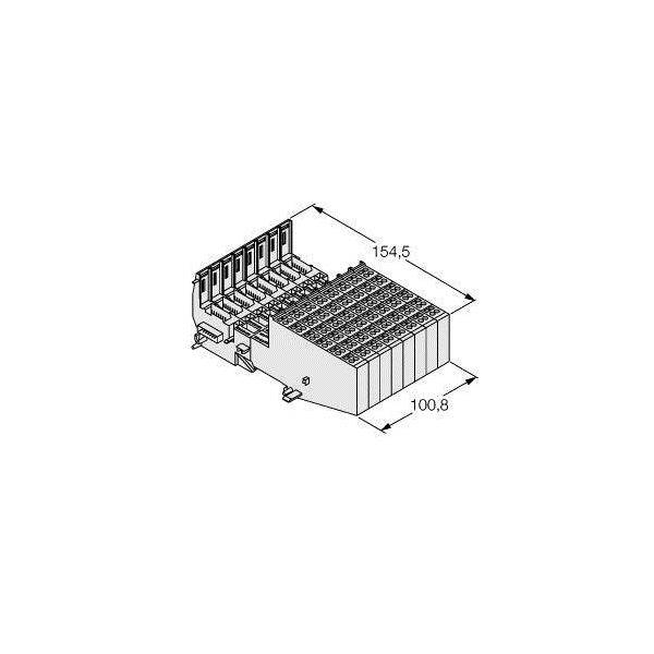 Turck Basismodul BL20-B6S-SBBSBB