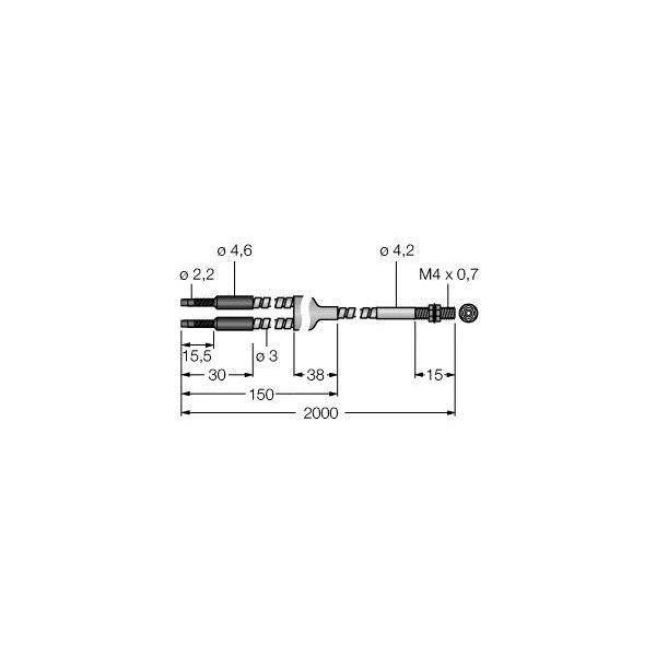 Turck Glas-Lichtleiter BMT16.6S-HT