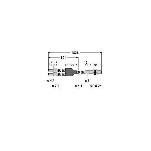 Turck Glas-Lichtleiter BT26S
