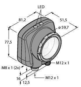Turck Bild Sensor IVU2PRGX25