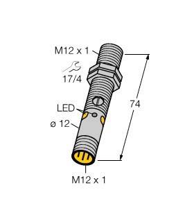 Turck Opto Sensor M12NFF50Q8