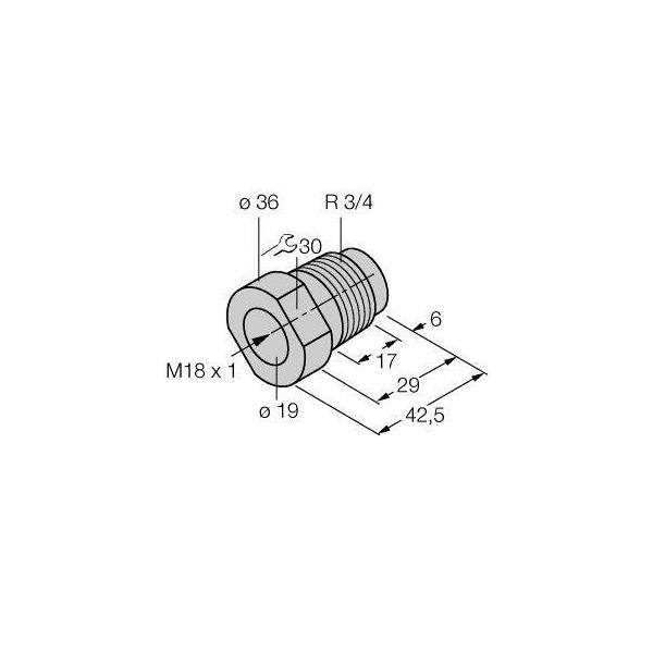 Turck Montageadapter MAP-M18
