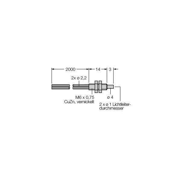 Turck Kunststoff-Lichtleiter PBT46UHF