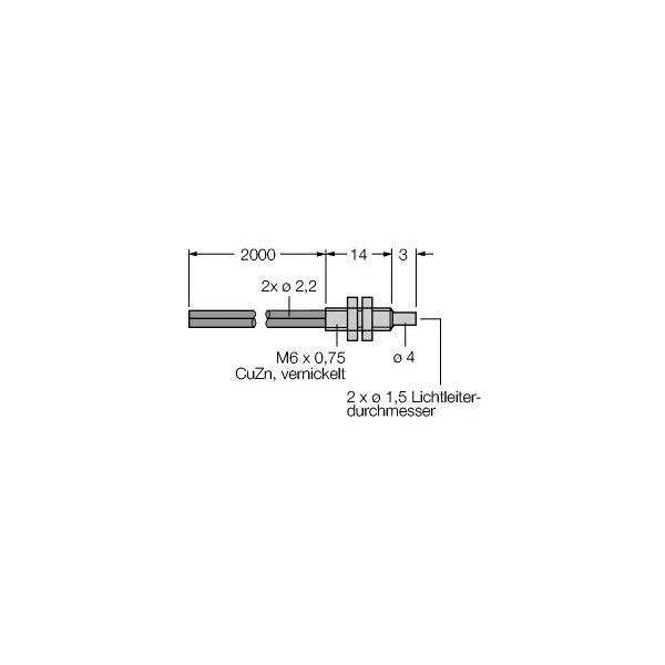 Turck Kunststoff-Lichtleiter PBT66U