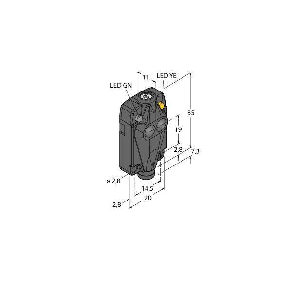 Turck Opto Sensor Q10RP6DQ