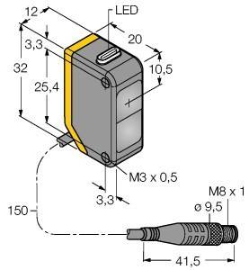 Turck Opto-Sensor Q20NRQ