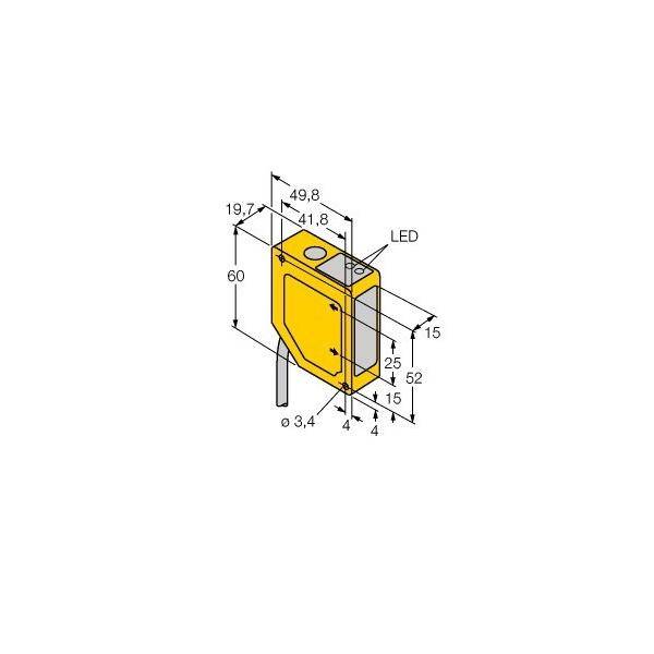 Turck Opto Sensor Q50BVPY