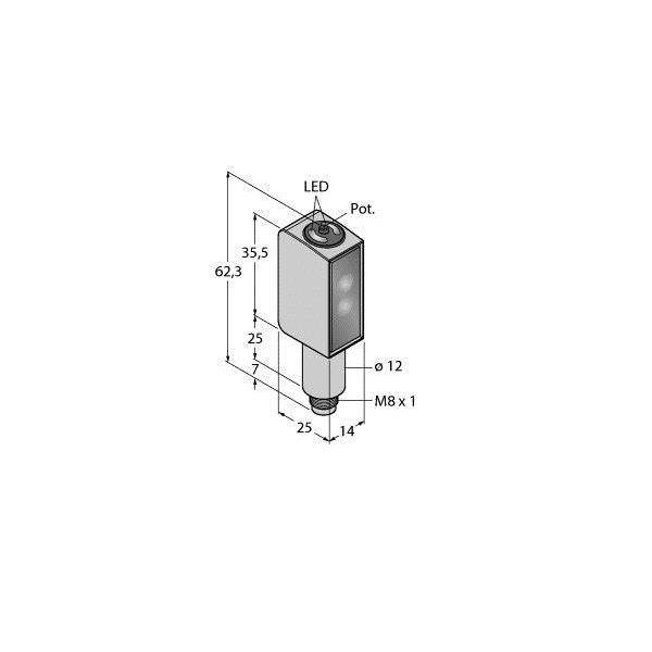 Turck Opto Sensor QMH26VPLPQ7