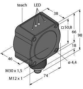 Turck Radarsensor QT50R-EU-AFHQ