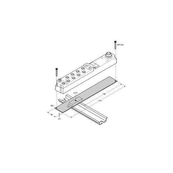 Turck Montageplatte S-BKT0