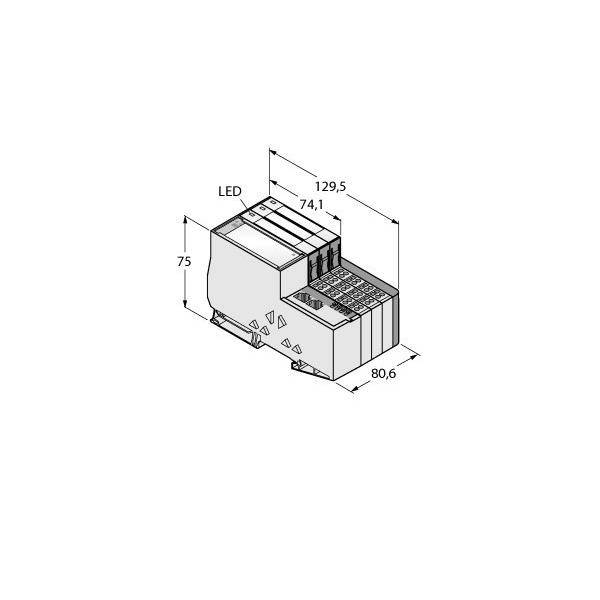 Turck Set EtherCAT TI-BL20-E-EC-S-6