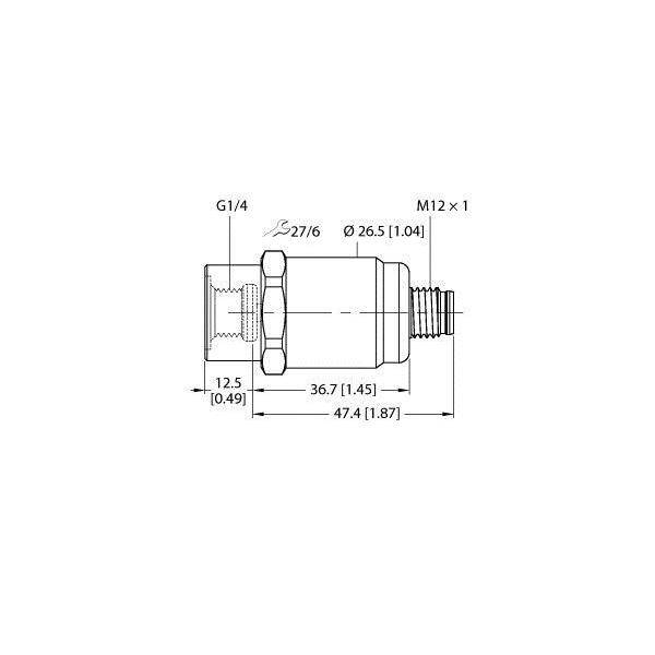 Turck Drucktransmitter PT1.6A1001I2H1141/X