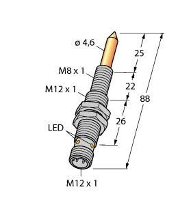 Turck Magnetfeldsensor NIMFE-EM1 #1600617