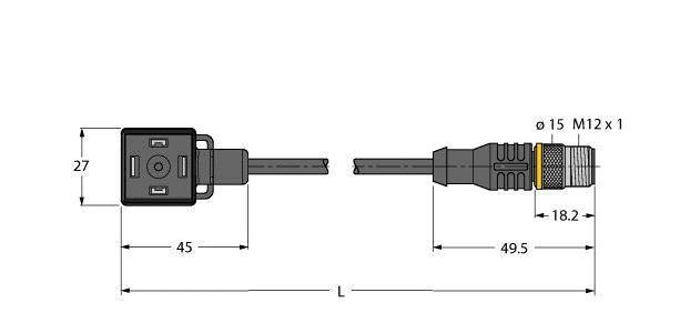 Turck Verbindungsleitung VAS22-S80E #6606783