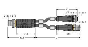 Turck Zweifachverteiler VB-IO-LIN #6629516