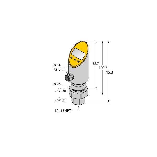 Turck Drucksensor PS003A-502 #6833921
