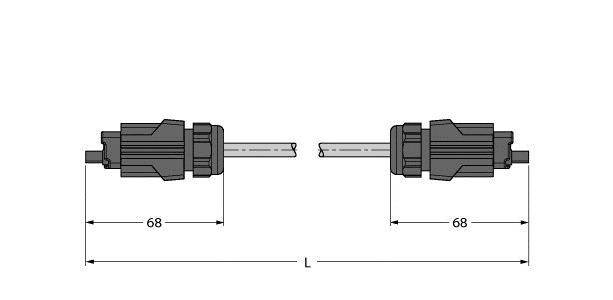 Turck Versorgungsleitung AIDAGPAIDAGP5215M