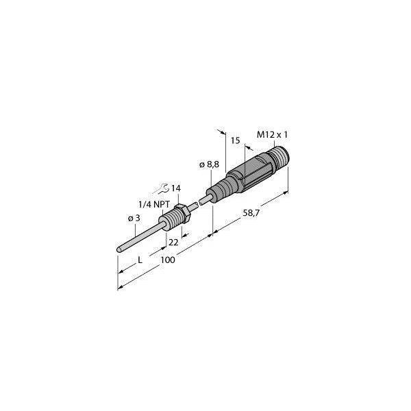 Turck Temperaturerfassung TTM-203A- #9910817