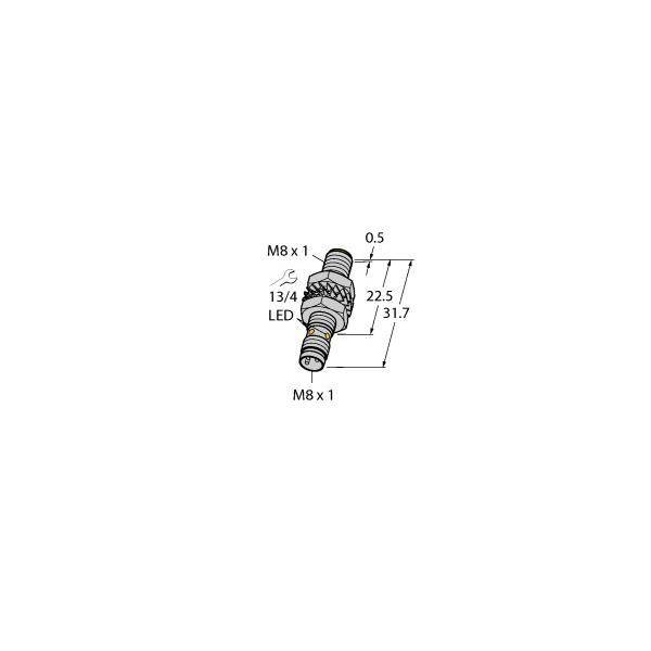 Turck Sensor BI2-M08K-VN6X-V1141