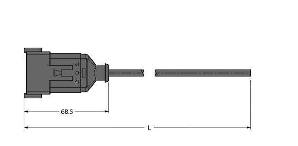 Turck Ventilsteckverbinder DT04-12P-A-5/TXL