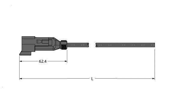 Turck Ventilsteckverbinder DT04-3PG-A-2/TXL