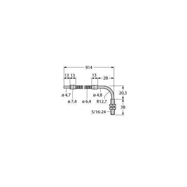 Turck Glas-Lichtleiter IAT23S