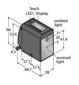Turck Opto-Sensor LTF12IC2LD