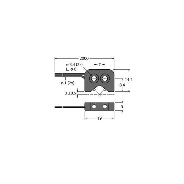 Turck Kunststoff-Lichtleiter P12-C1