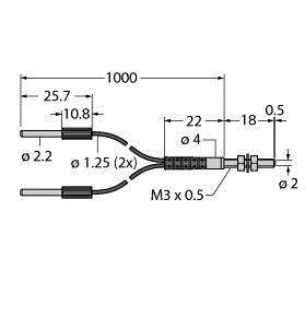 Turck Kunststoff-Lichtleiter PBT23U-VL