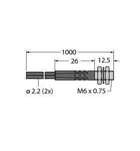 Turck Kunststoff-Lichtleiter PBT43U-VL