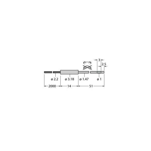 Turck Kunststoff-Lichtleiter PIPS46U