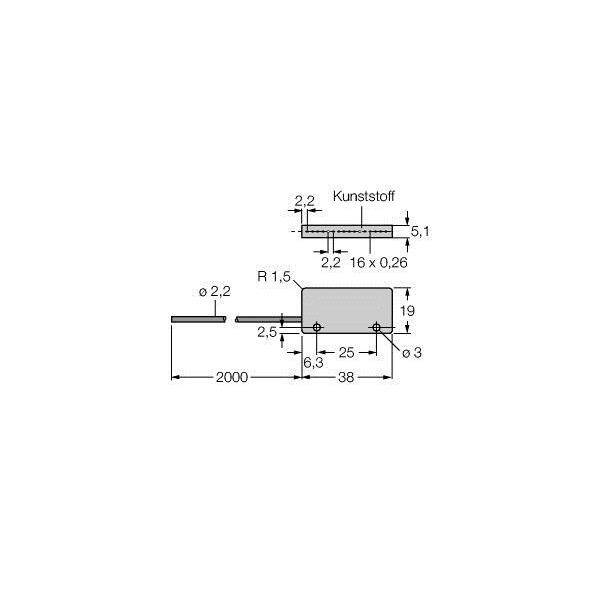 Turck Kunststoff-Lichtleiter PIRS1X166UMPMAL