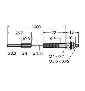 Turck Kunststoff-Lichtleiter PIT23UM4-VL