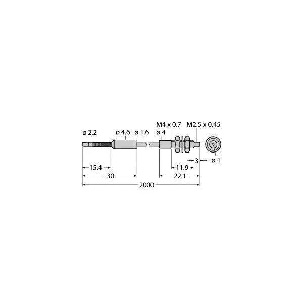 Turck Kunststoff-Lichtleiter PIT46TB5HF
