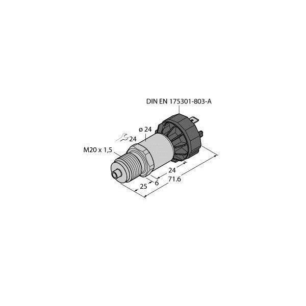 Turck Drucktransmitter PT16R-1020-I2-DA91