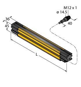 Turck Sicherheitslichtvorhang SLLCR40-1820P8