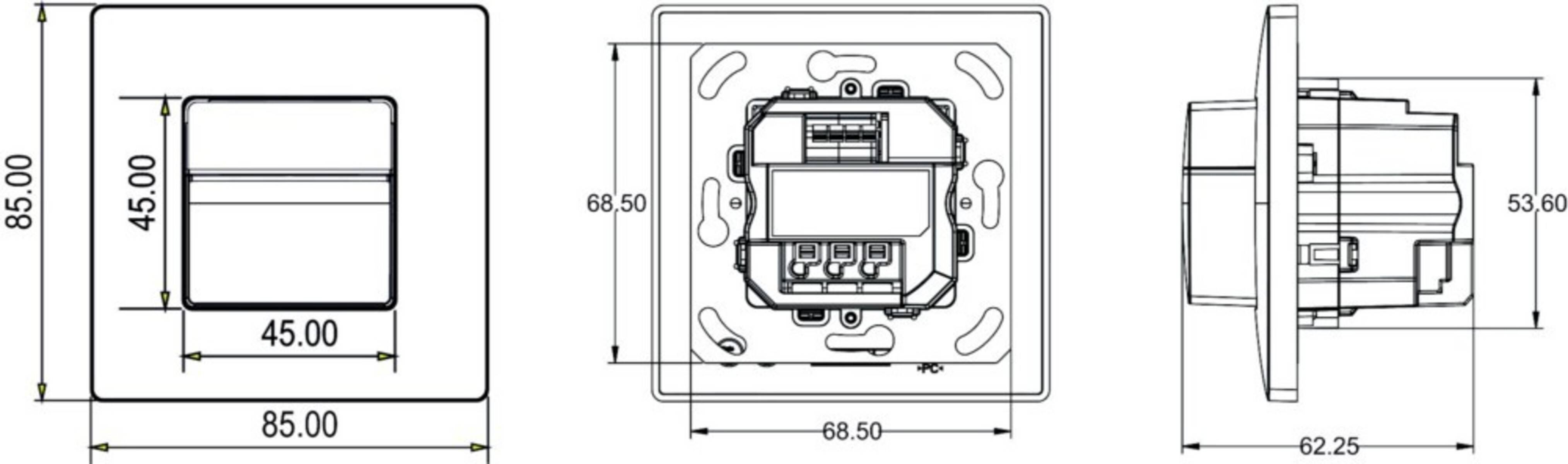 Theben Präsenzmelder S180-101 2.20 UP WH