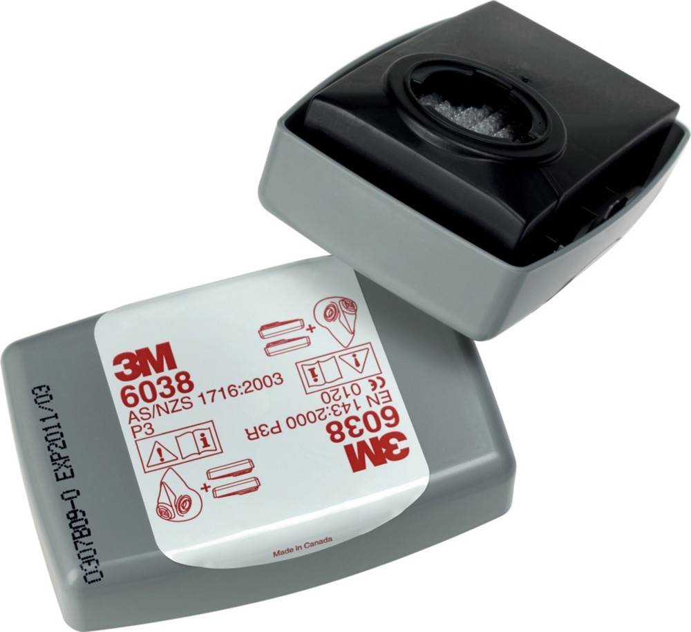 3M Deutschland Atemschutz Partikelfilter 6038 (VE20)